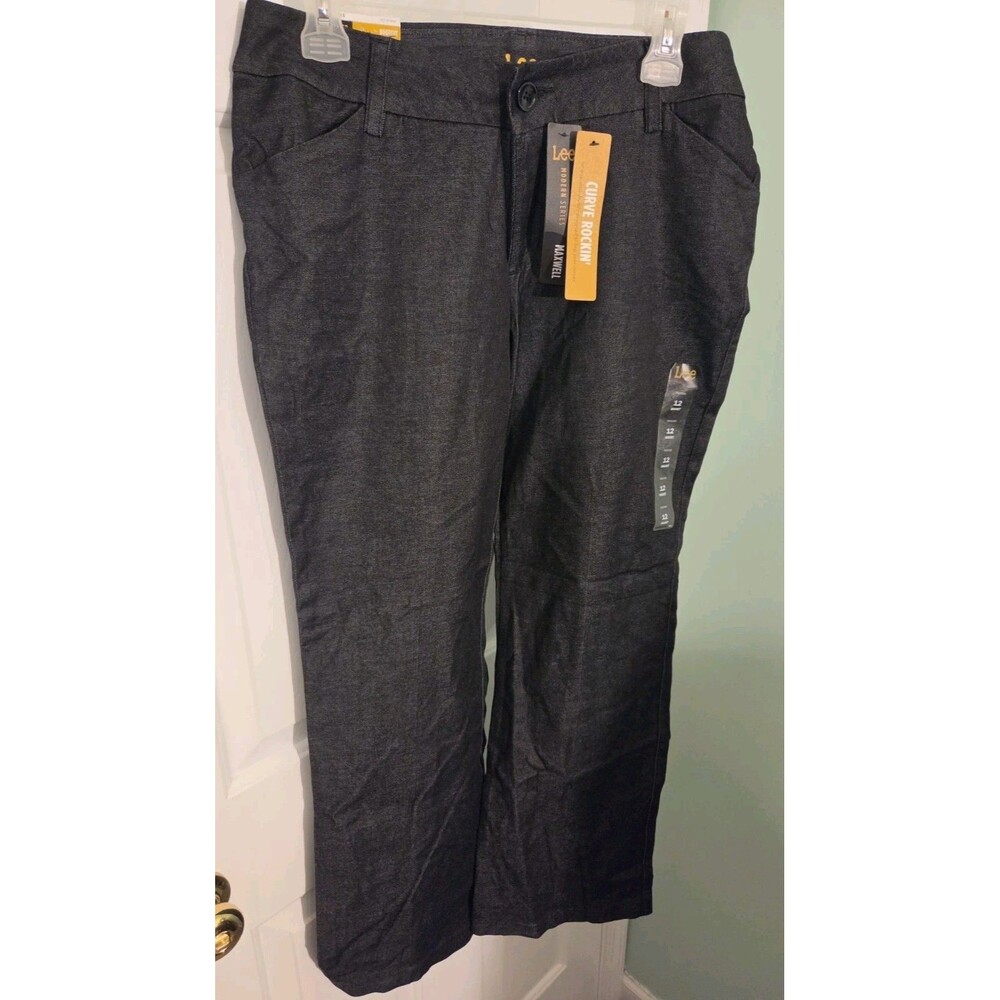 New Lee Bootcut Size 12 Short Jer Rinse Jeans Tagged $50 Curvy Maxwell Modern